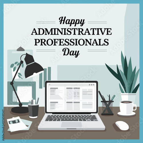 Administrative Professionals Day Vector Designs - Office Hero T-shirt, Thank You Typography, Poster, Sticker, Card, Animated GIF, Solid Color Office Illustrations