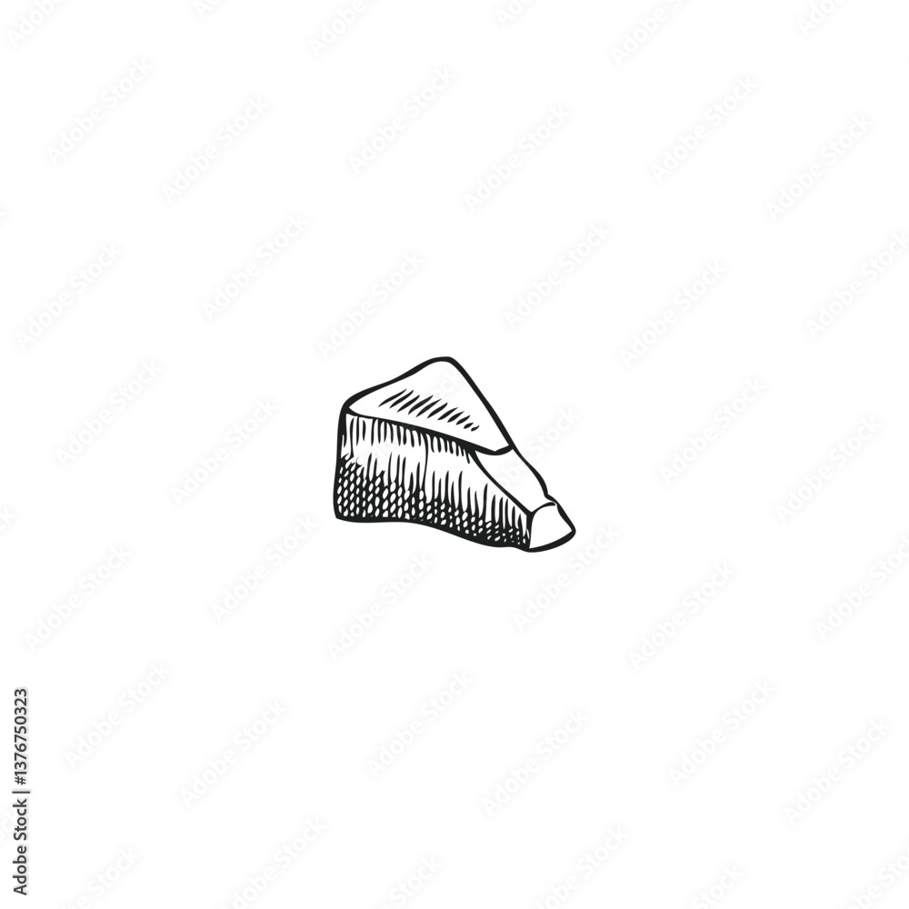 Parmesan cheese grated brick pieces parts vector sketch, milk food production, hand drawn engraved healthy snack Parmesan cheese grated brick pieces parts vector sketch, milk food production, hand drawn engraved healthy snack