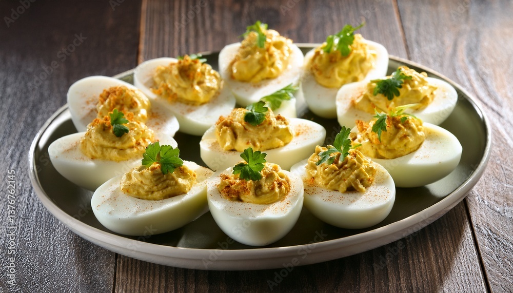 deviled eggs in process deviled eggs in process