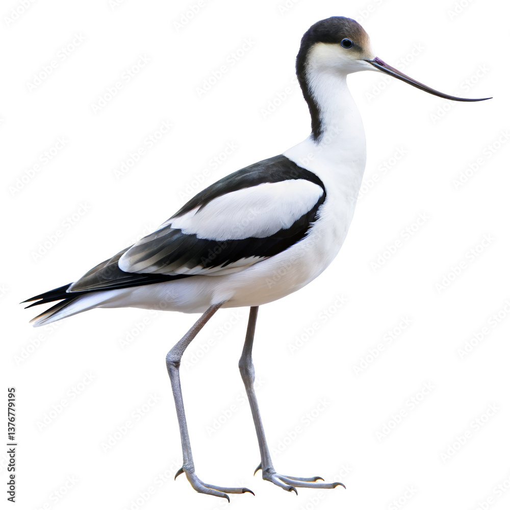 Obraz premium avocet png, transparent background