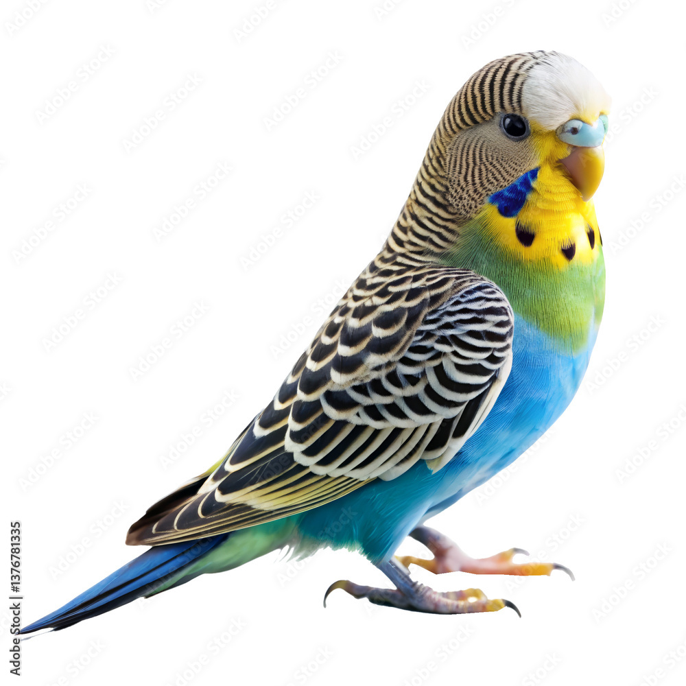 Fototapeta premium budgerigar png, transparent background