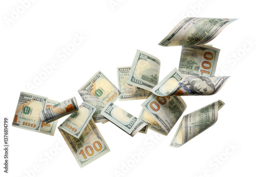 One hundred dollar banknote...