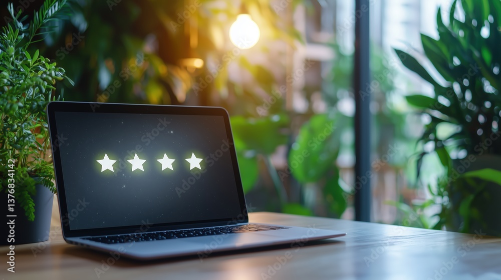 Modern Survey Interface Featuring Customer Satisfaction Ratings Modern Survey Interface Featuring Customer Satisfaction Ratings