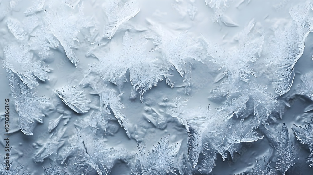 Intricate frost patterns create a stunning icy texture on a cold winter windowpane showcasing beautiful natural crystal formations. Intricate frost patterns create a stunning icy texture on a cold winter windowpane showcasing beautiful natural crystal formations.