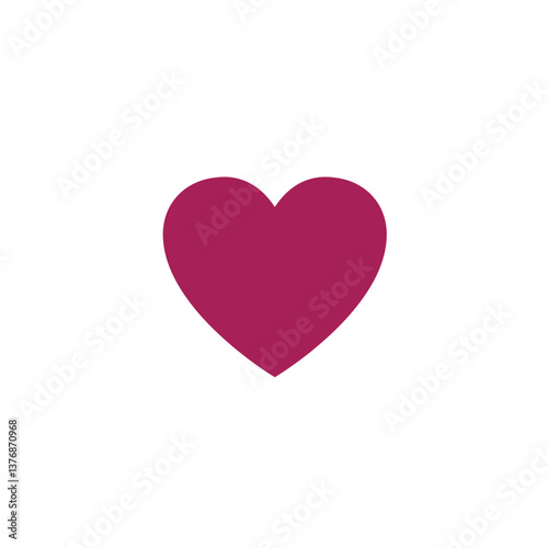Free Download Heart shape symbol in maroon color on transparent  background   - GFXLoad