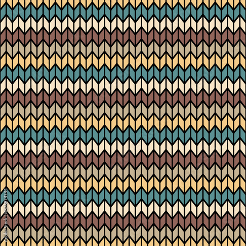 Knitted background pattern wallpaper knitting decorative print handmade textile knitting handiwork	
