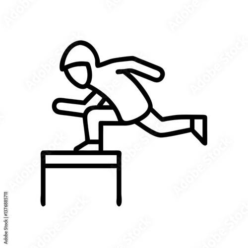 Parkour traceur  over railing 