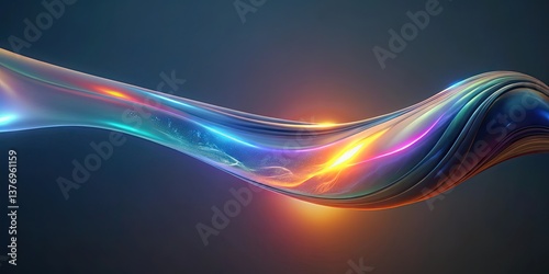 Abstract Wave Background