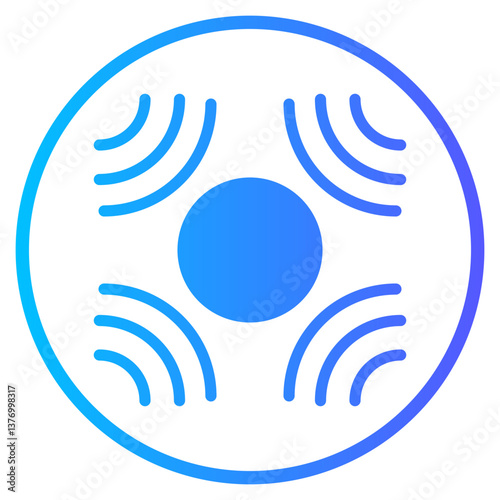 sound gradient icon