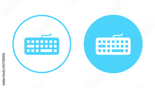 Keyboard icon vector. keyboard sign and symbol