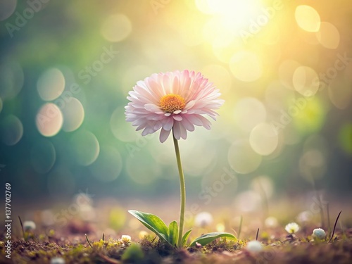 Minimalist Spring Flower Photography: Simple Pastel Blooms