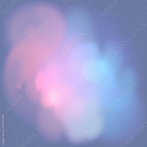 Soft, ethereal hues of pink, purple, and blue blend into one another, creating a dreamy and calming effect. The gentle gradient and diffuse lighting invoke a sense of tranquility and serenity.