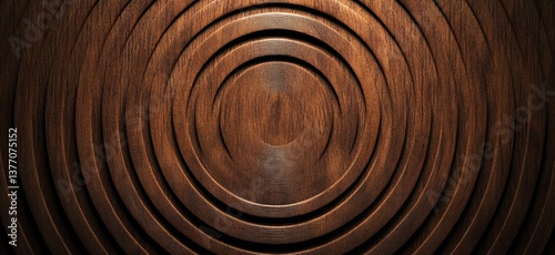 Circular Wood Paneling