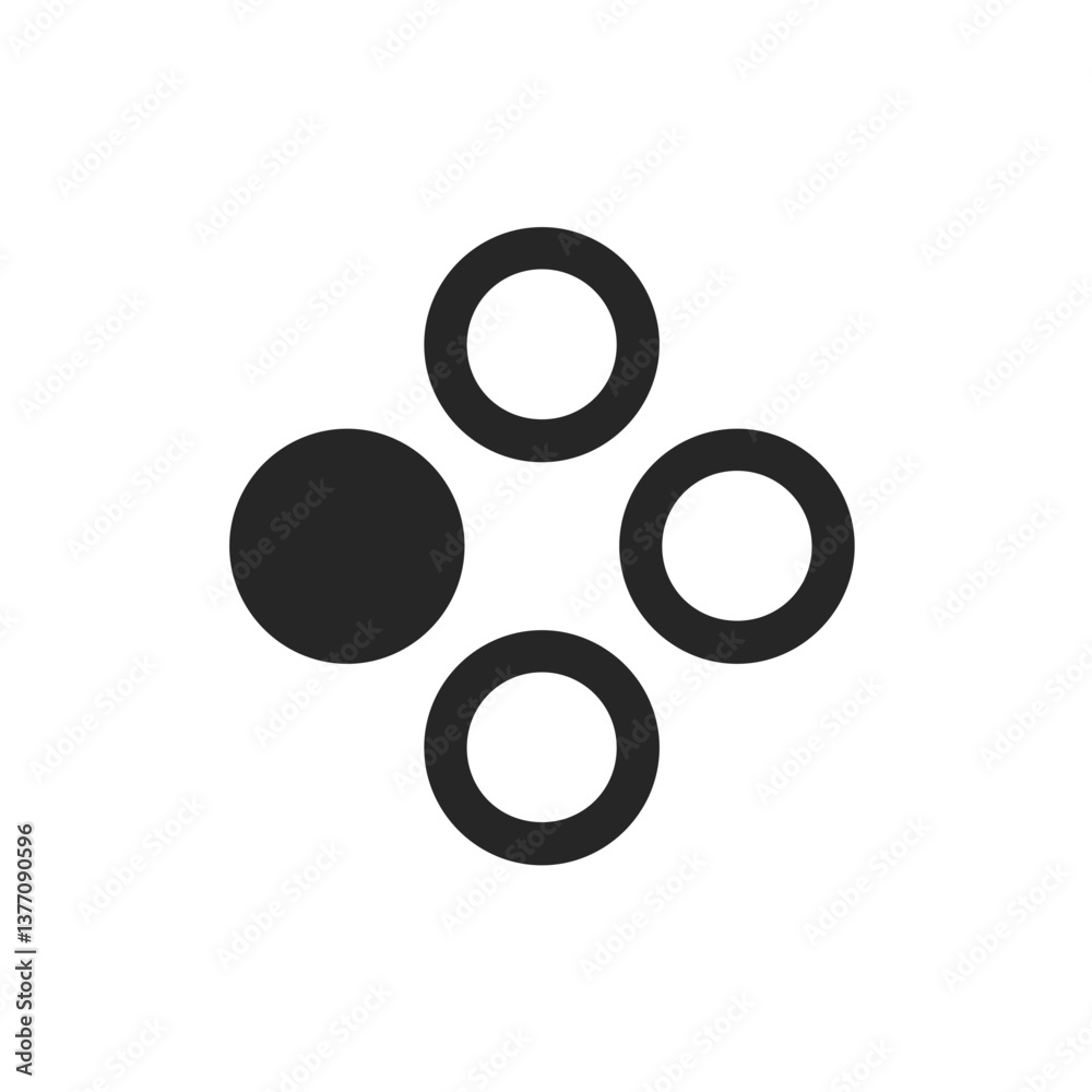 Cross Grid Left Filled Cross Grid Left Filled