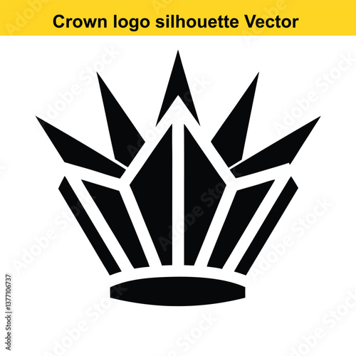 The Timeless Power of the Crown Vector Icon Illustration.