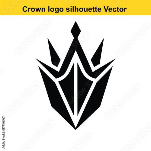 The Timeless Power of the Crown Vector Icon Illustration.