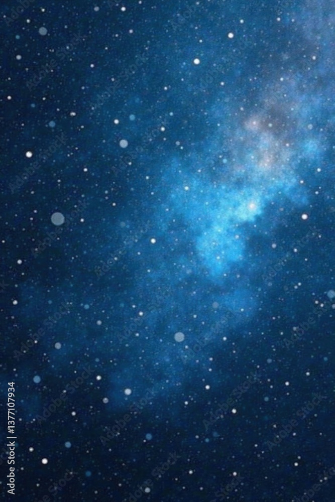 Fototapeta premium Dark grey and blue grunge wide background with light gradient halftone dots, resembling a cloudy sky at dusk, grunge, background