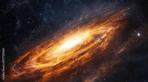 Sun and Galaxy in the Vast Cosmos