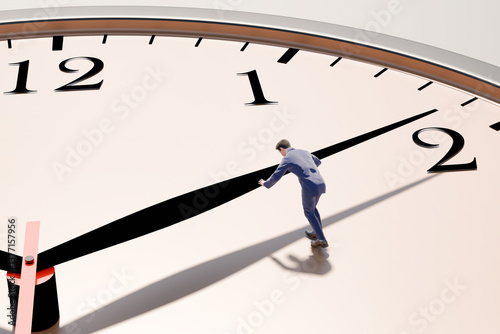 Productivity, deadline, time management concept.