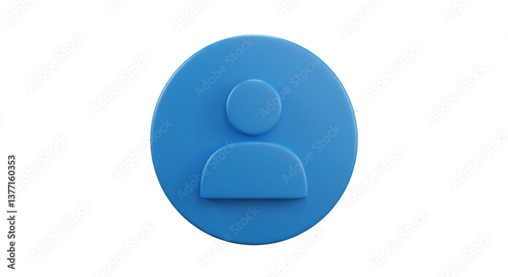 A simple blue profile icon representing a person, symbolizing connection and identity, displayed against a white background. A simple blue profile icon representing a person, symbolizing connection and identity, displayed against a white background.
