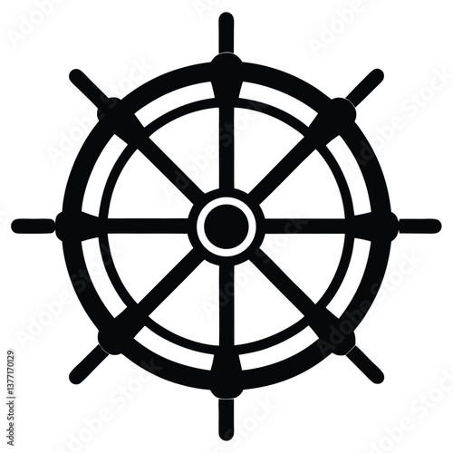 ship steering wheel