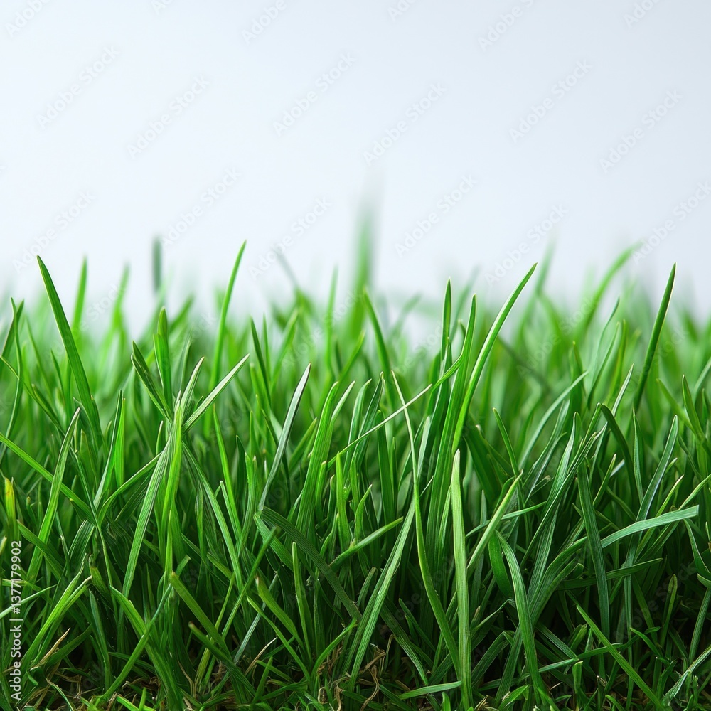 Fototapeta premium Simple yet stunning grass field captured in highest quality minimalistic photo offering a peaceful natural background