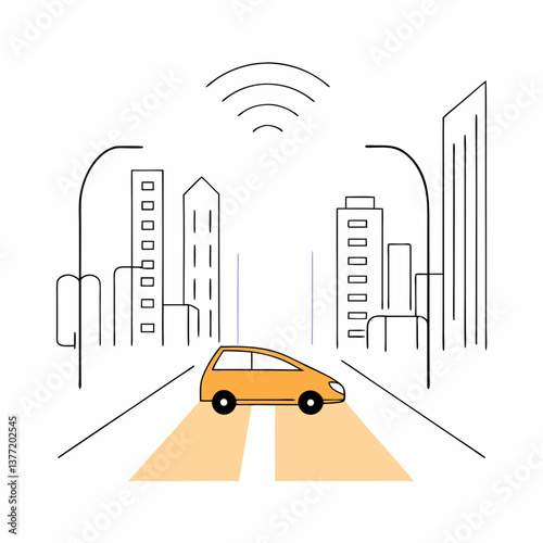 Autonomous Vehicle in City