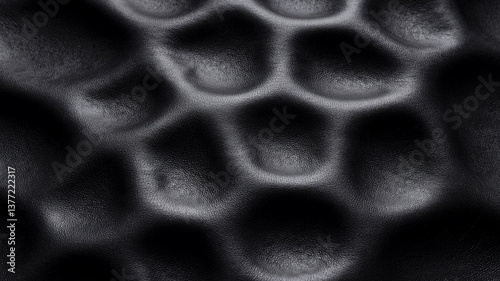 dark leather texture black background grainy surface close-up detail high contrast textured pattern