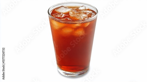 Iced tea in a glass