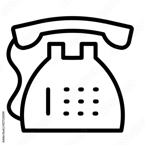 Mobile Network Evolution Vector Line Icon Design