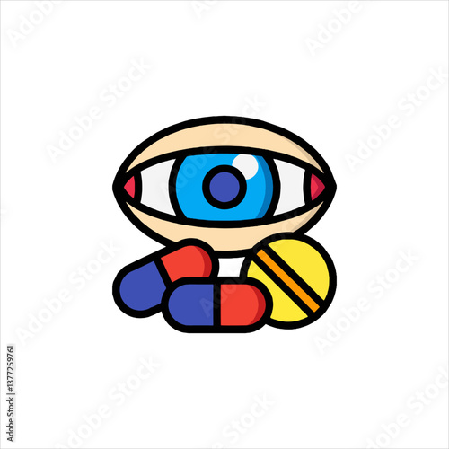 blue eye icon