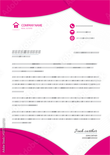 Letterhead design  
