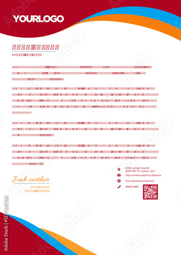 Letterhead design  