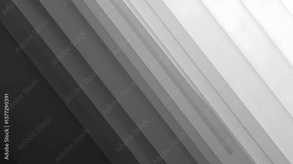 Fototapeta premium stock photo features a simple and elegant grey gradient background, providing a neutral and versatile backdrop for a variety of design and presentation purposes