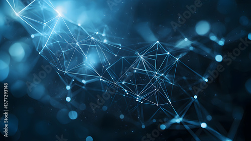 Visualizing cloud computing and decentralized systems background dynamic wallpaper technology abstract digital environment