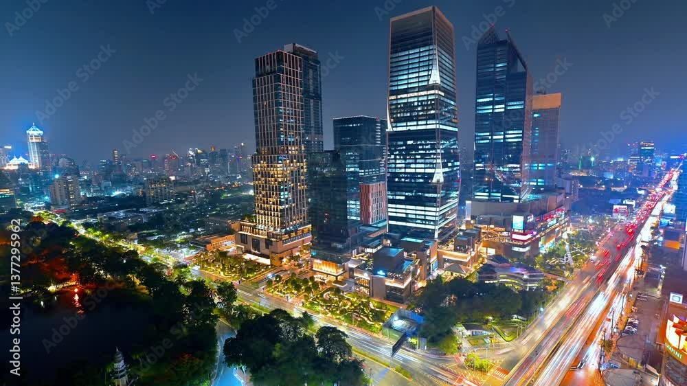 The capital city of Bangkok