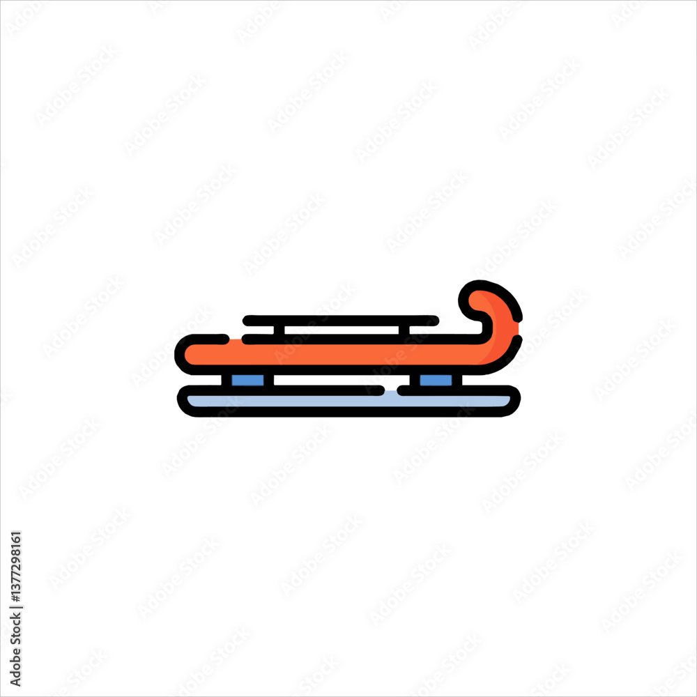 vector illustration of an orange folder vector illustration of an orange folder