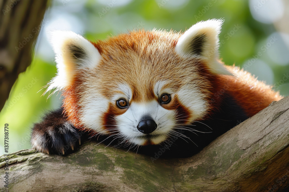 Fototapeta premium Red panda