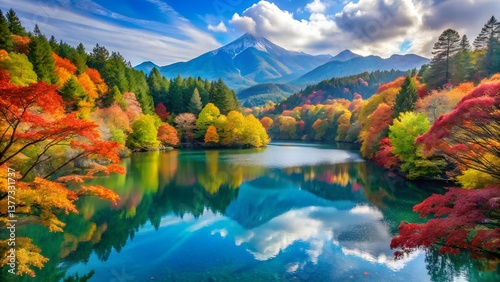 Autumn in the mountains