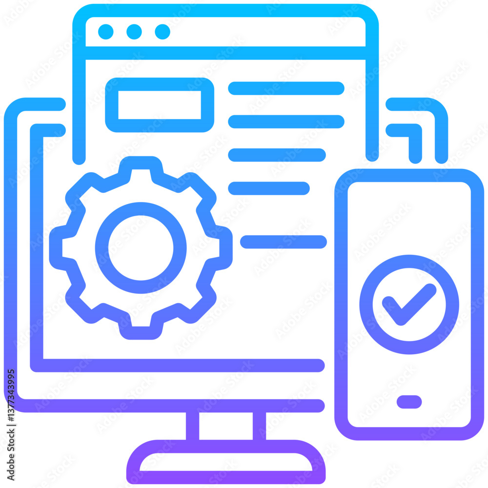 Digital Platform Icon