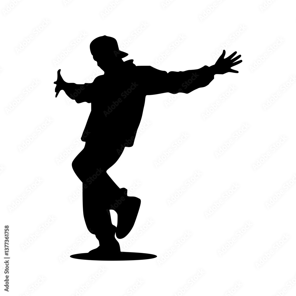 Silhouette Dancer - Hip Hop Style Silhouette Dancer - Hip Hop Style