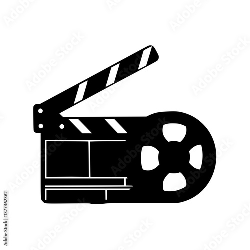 Film Slate Icon - Movie Production