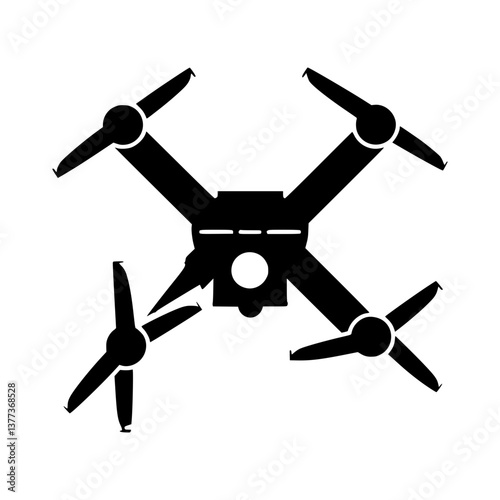 Drone Icon - Vector Illustration