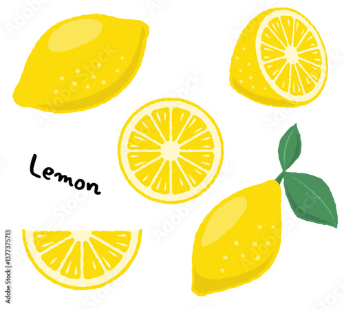 レモンのイラスト素材