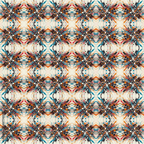 Splatter Pattern for Textile Design