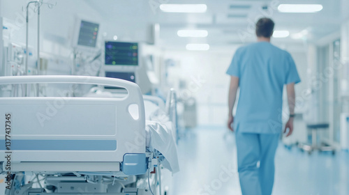 In the Hospital Corridor: A...