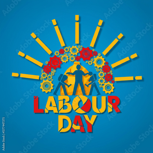 Happy Labour Day Graphic Po...