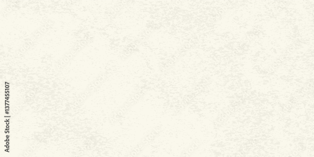 Obraz premium Ecru grain paper texture. Vintage textured background with dots, speckles, specks, flecks and particles. Craft repeating wallpaper. Natural cream grunge surface background. Vector backdrop