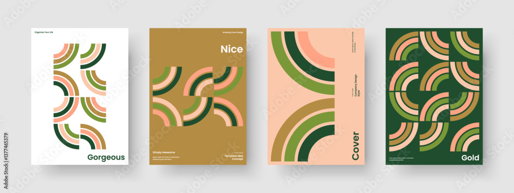Obraz premium Modern Business Presentation Design. Geometric Background Layout. Creative Banner Template. Brochure. Book Cover. Poster. Report. Flyer. Brand Identity. Notebook. Magazine. Pamphlet. Newsletter