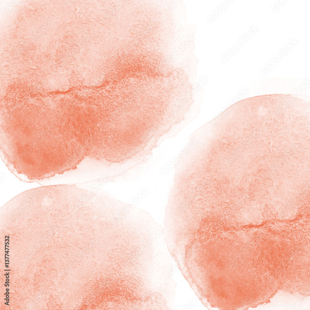 Fototapeta premium Watercolour Stain Abstract Painting